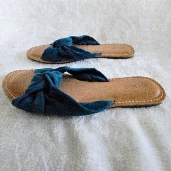 Old Navy Bow Slide Sandals - Slip On Casual Comfort - Size (See Pics) - Picture 4 of 7